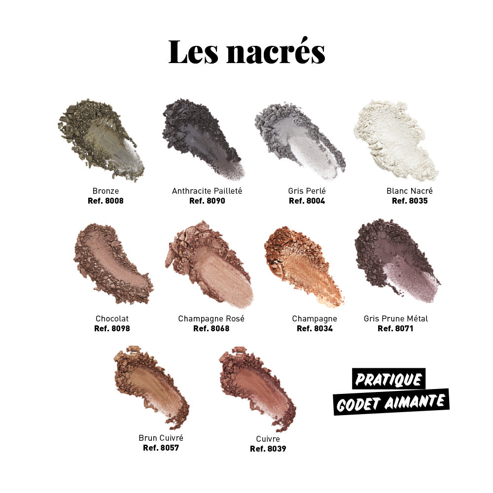 Fard à paupières sec nacre