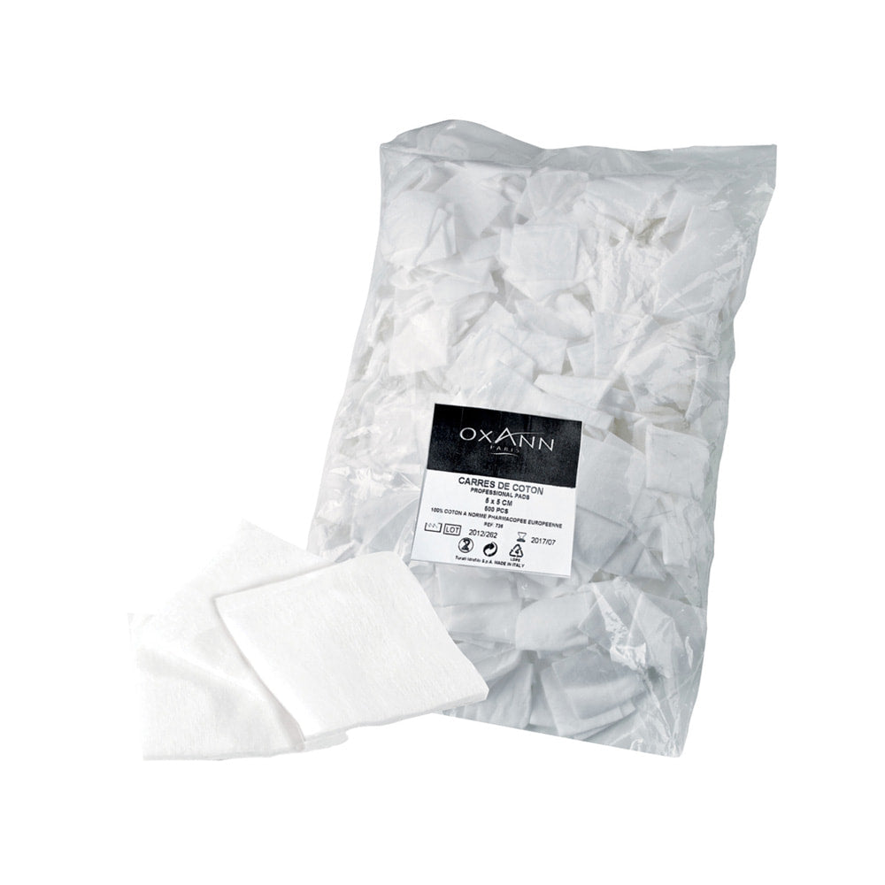 Cotons carrés 5x5cm
