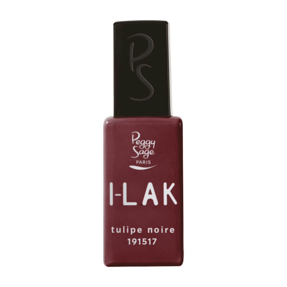 Soak Off Gel Polish - I-LAK tulipe noire