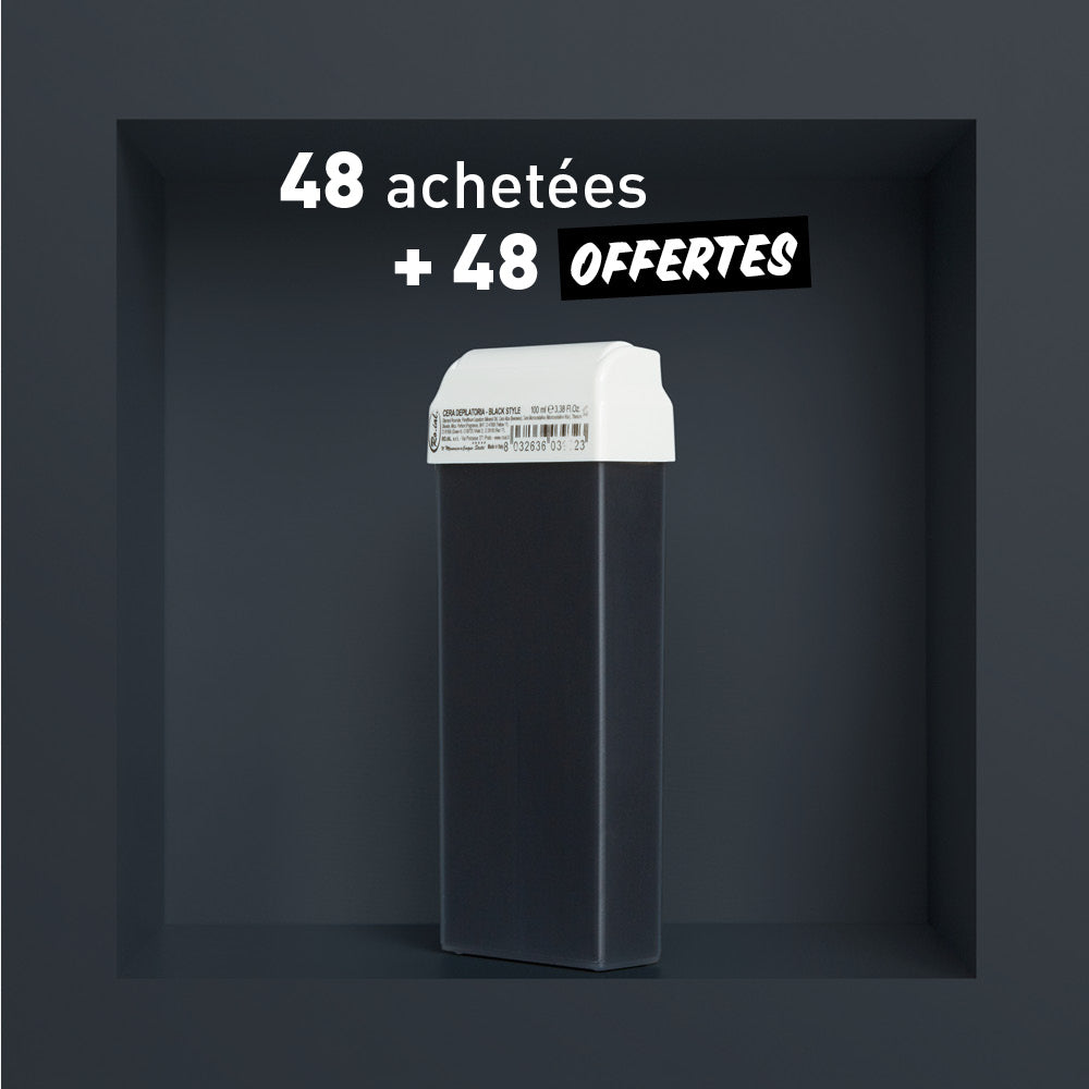 Cire noire en cartouche Black Silver