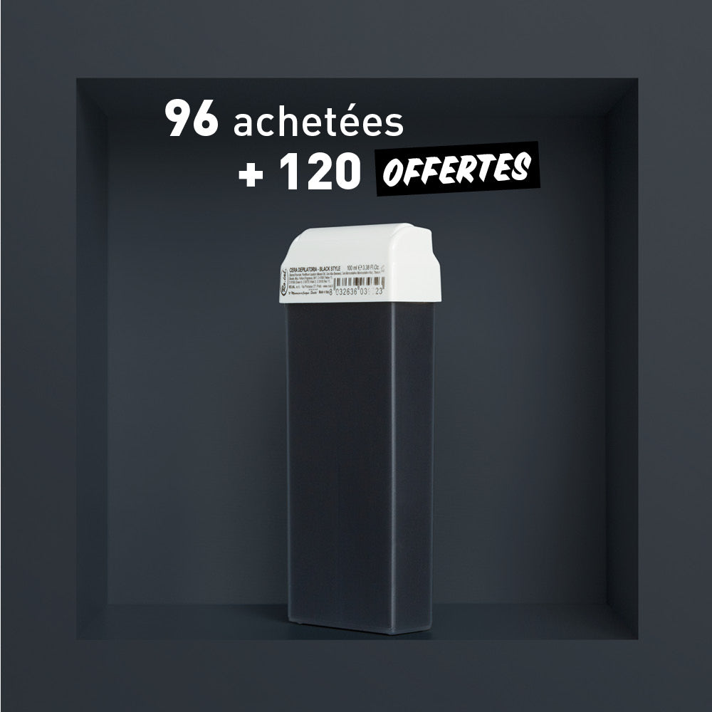 Cire noire en cartouche Black Silver