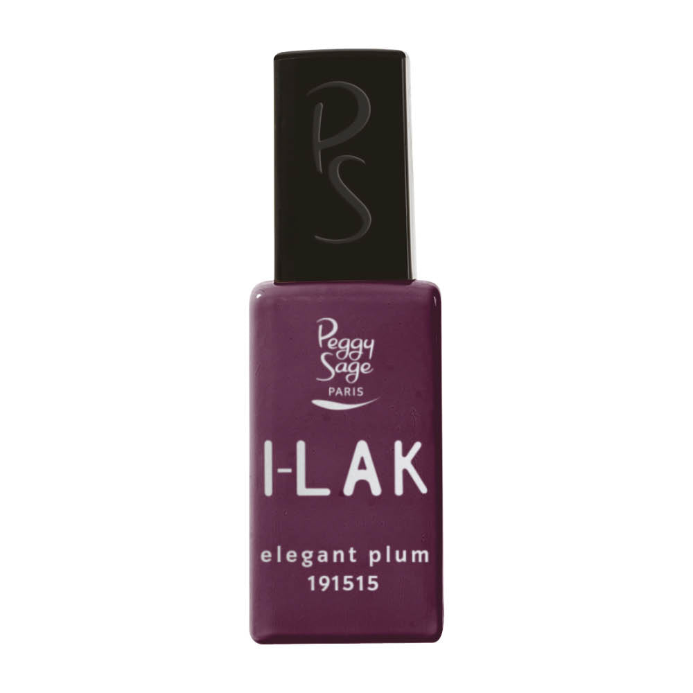 Soak Off Gel Polish - I-LAK elegant plum