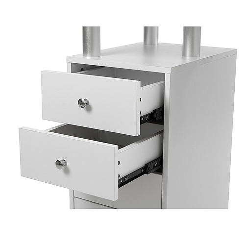 Table de manucure avec aspirateur 2 colonnes