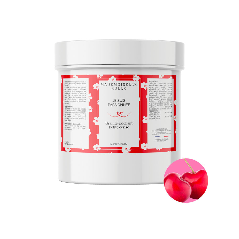 Gommage petite cerise