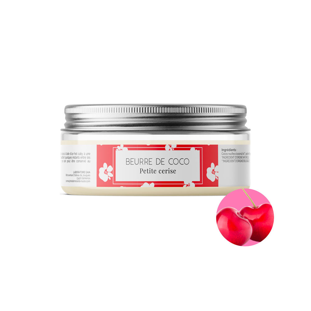 Beurre de coco petite cerise