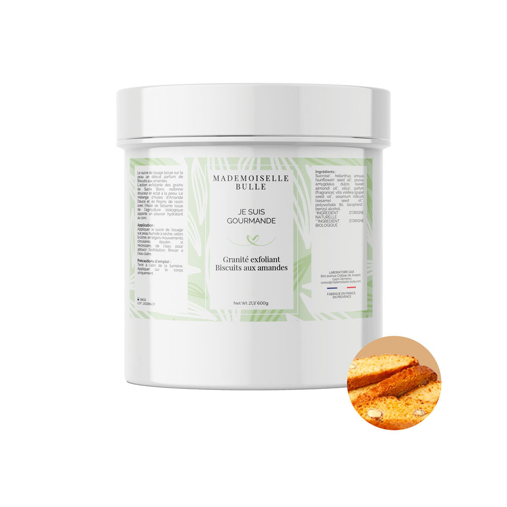 Gommage biscuit amandes