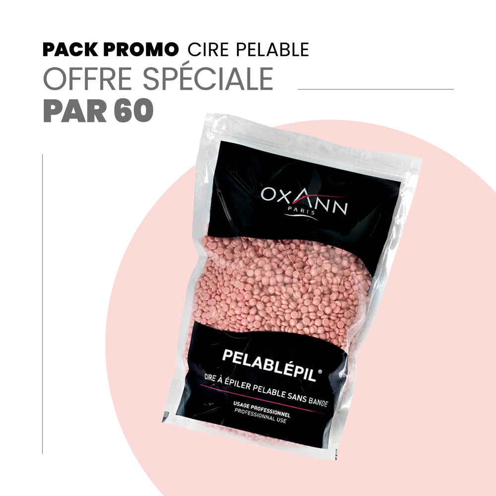 Offre par 60 cire pastille pelable