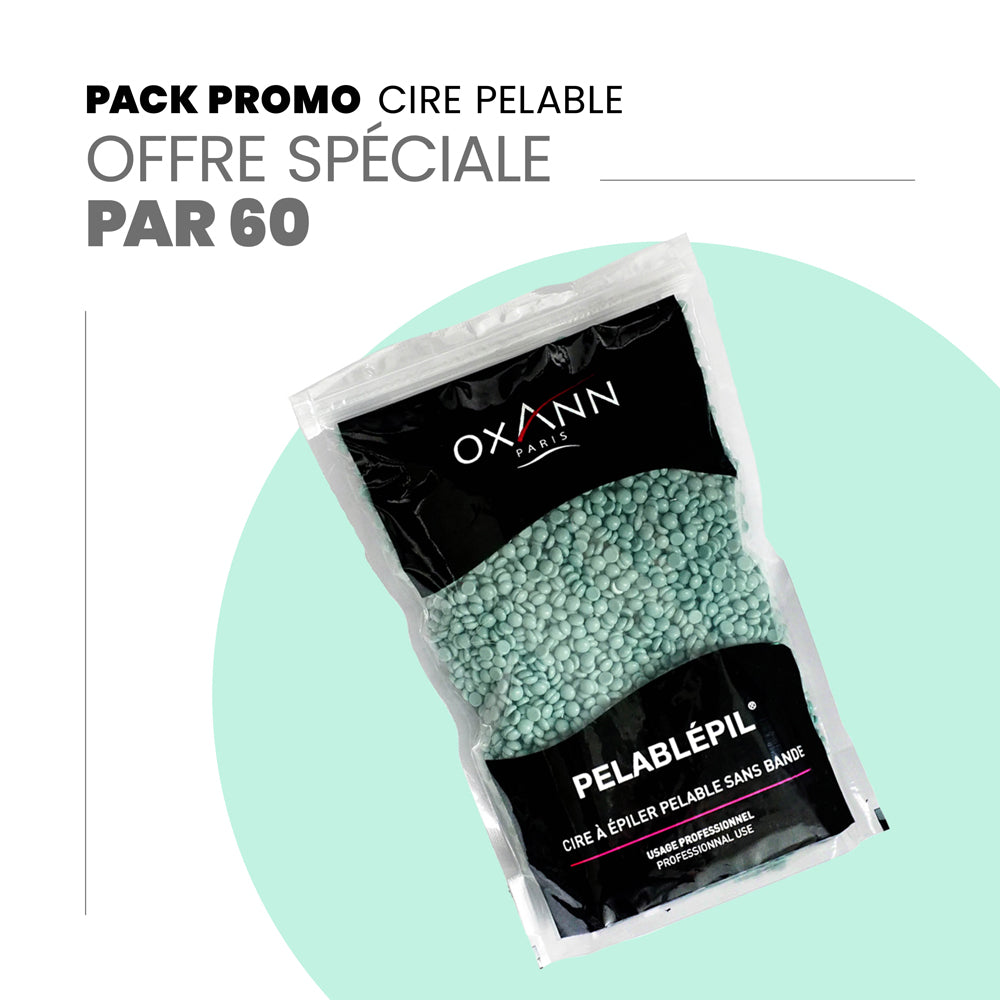 Offre par 60 cire pastille pelable