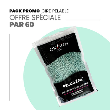 Offre par 60 cire pastille pelable
