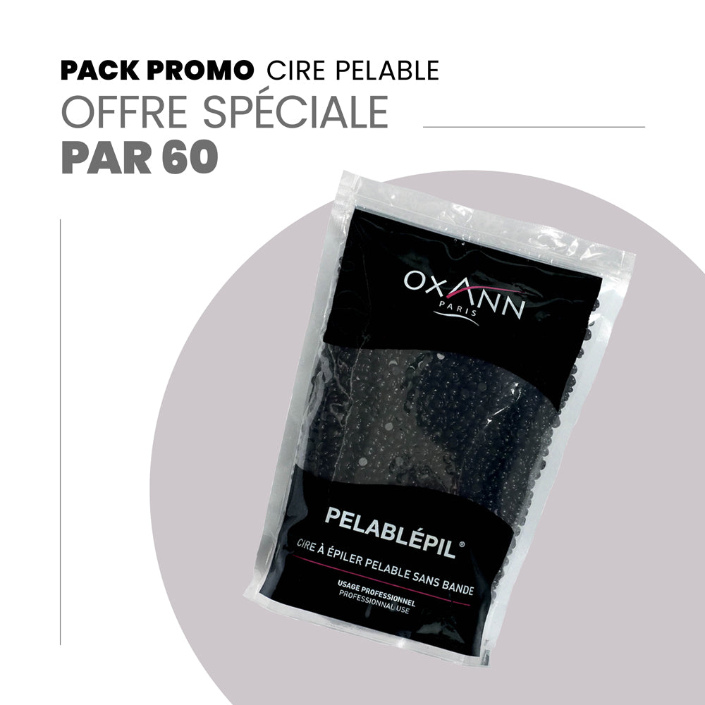 Offre par 60 cire pastille pelable