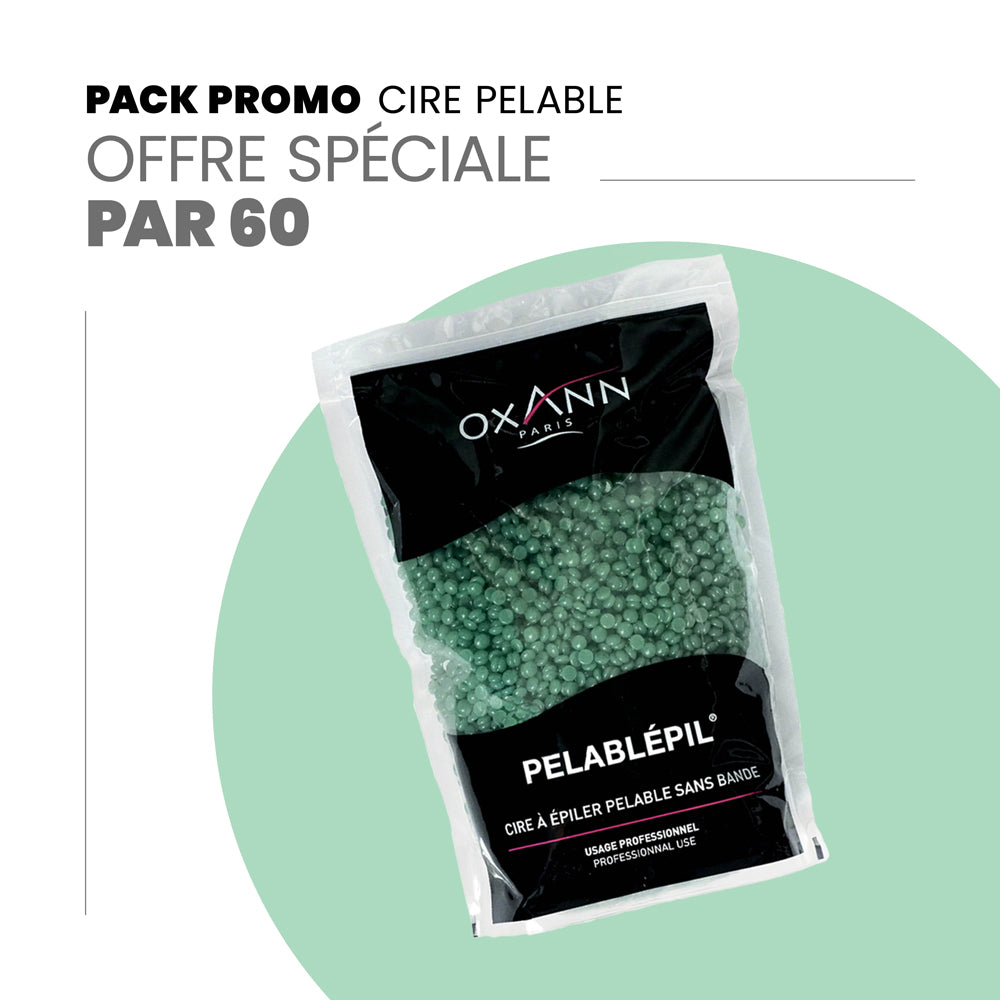 Offre par 60 cire pastille pelable