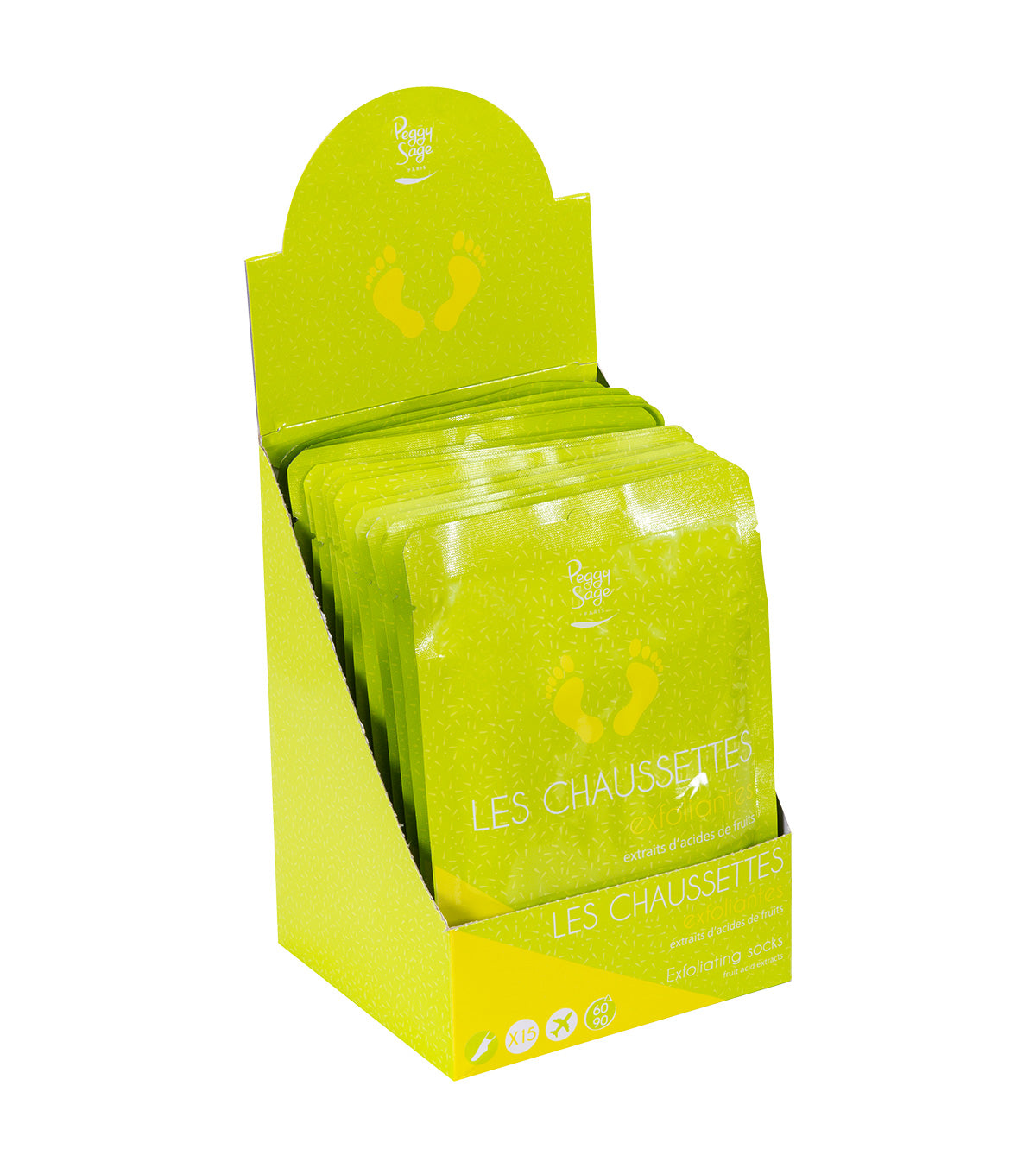 Masque exfoliant pieds