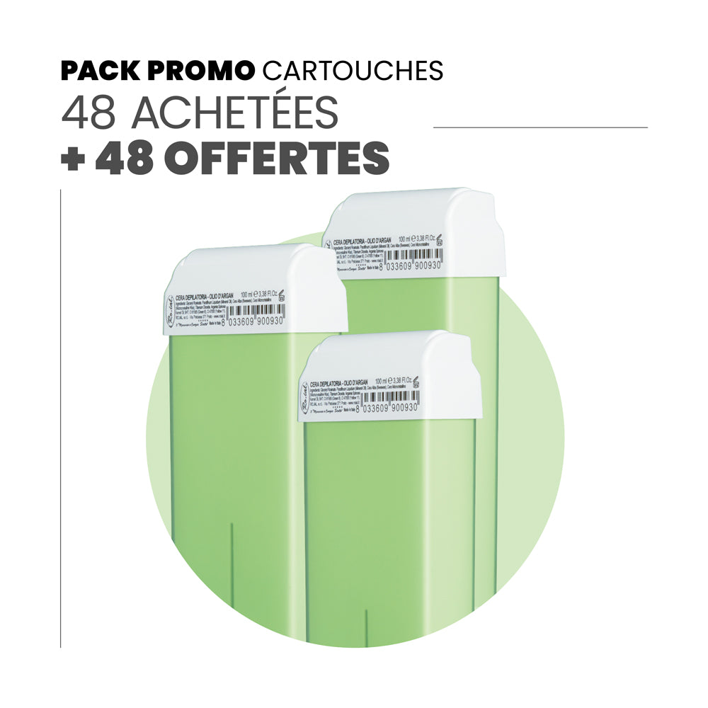 48 cartouches achetées + 48 offertes