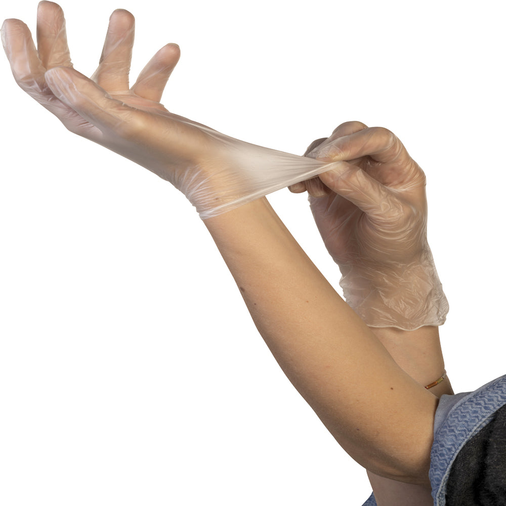 Gants vinyles non poudrés
