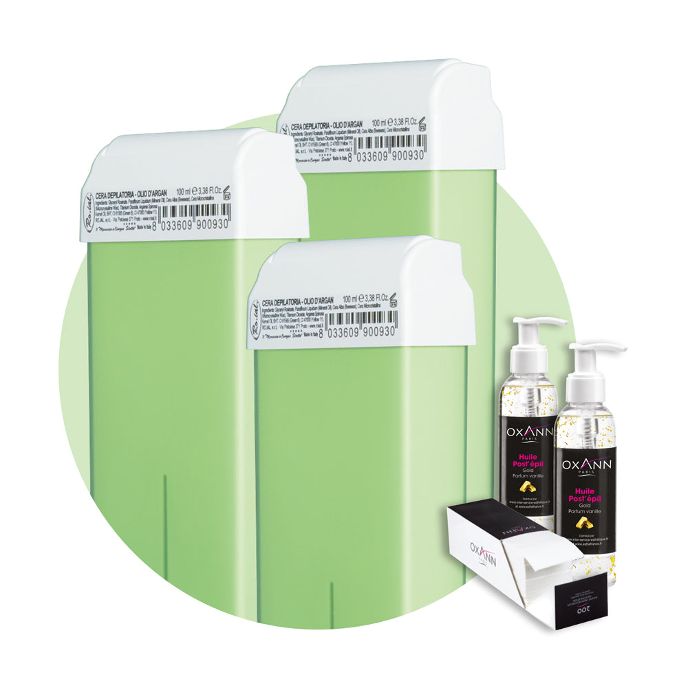 Pack 72 cartouches de cires + 400 bandes offertes