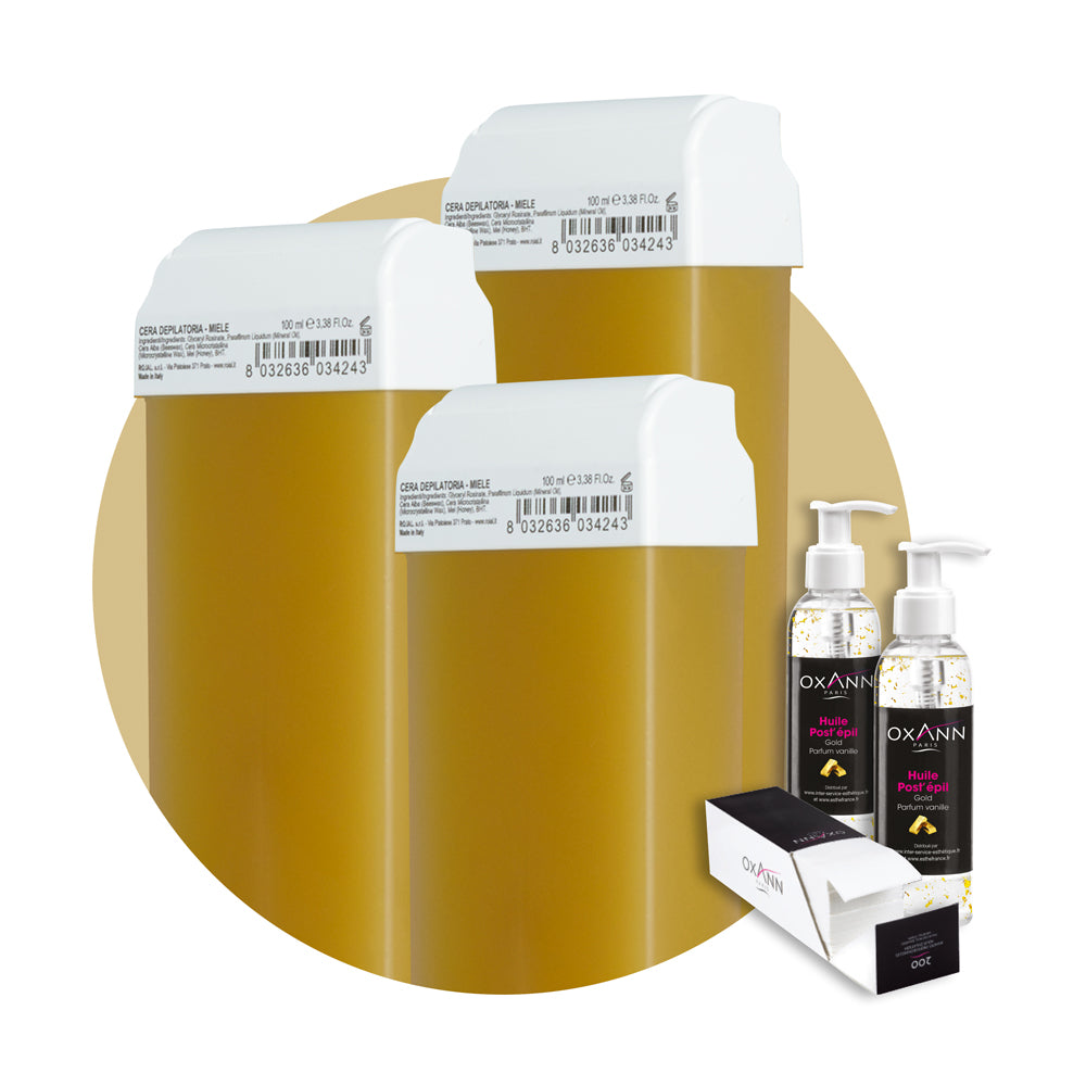 Pack 72 cartouches de cires + 400 bandes offertes