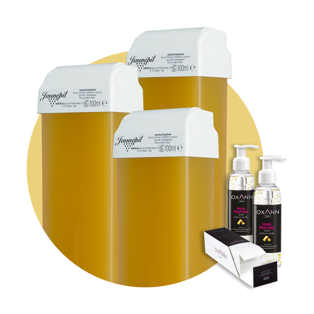 Pack 72 cartouches de cires + 400 bandes offertes