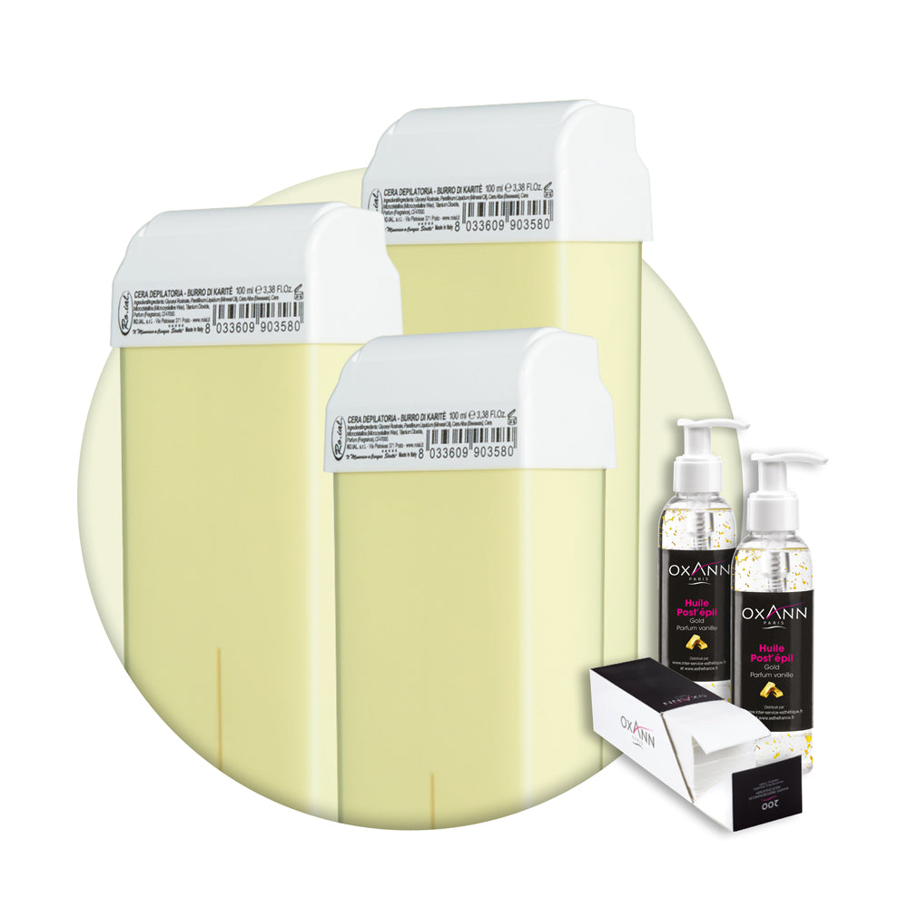 Pack 72 cartouches de cires + 400 bandes offertes