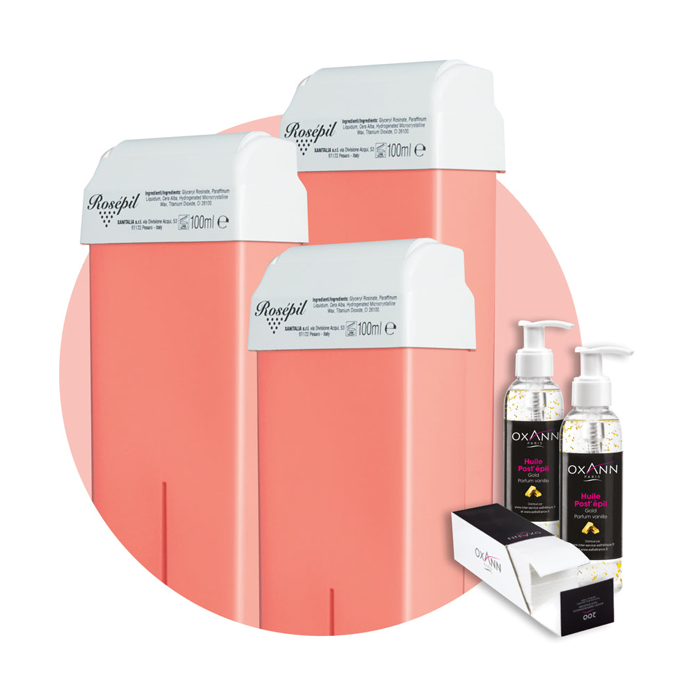 Pack 72 cartouches de cires + 400 bandes offertes