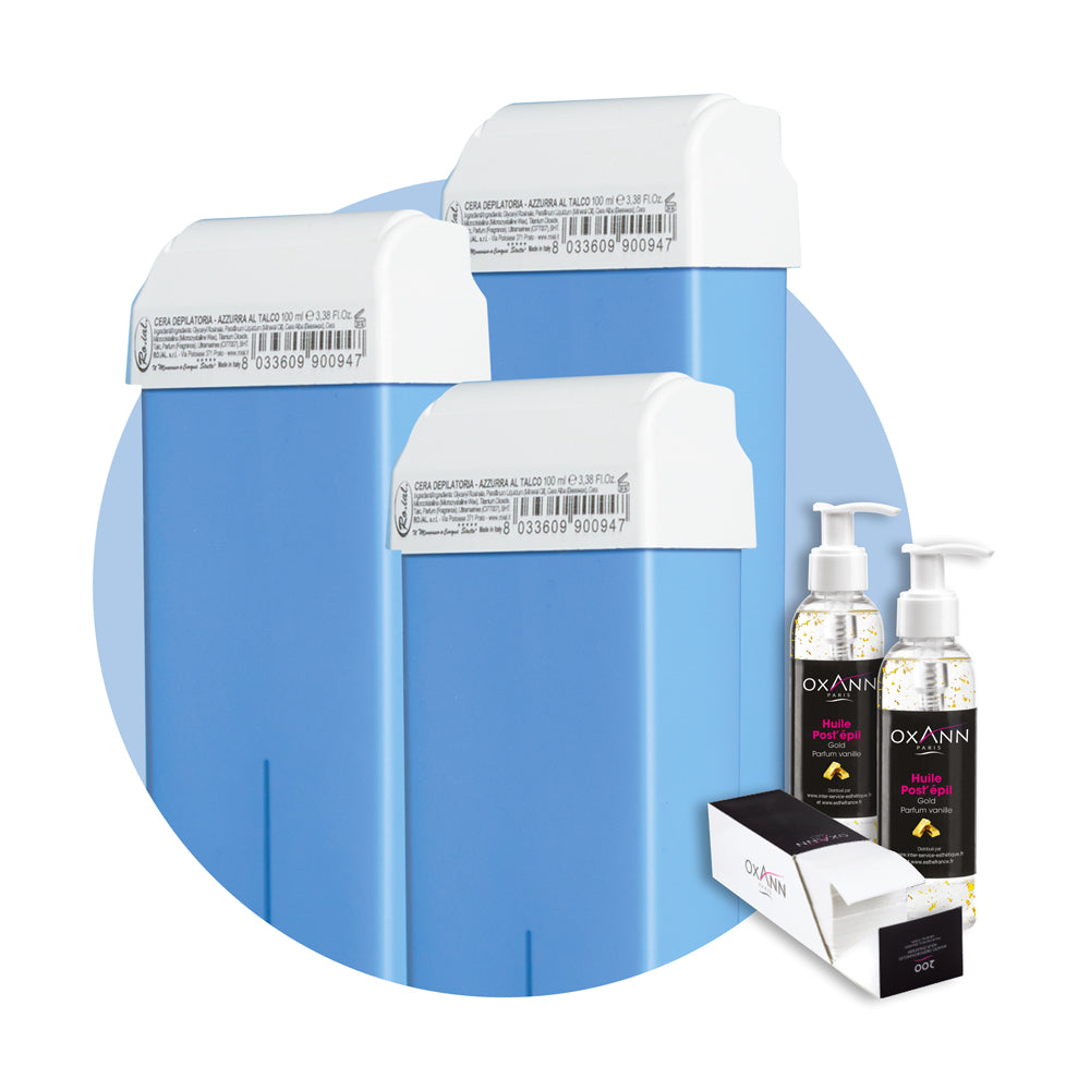 Pack 72 cartouches de cires + 400 bandes offertes