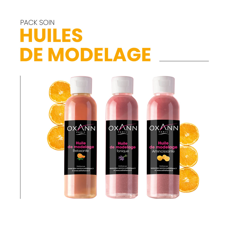 Huiles de modelage oxann