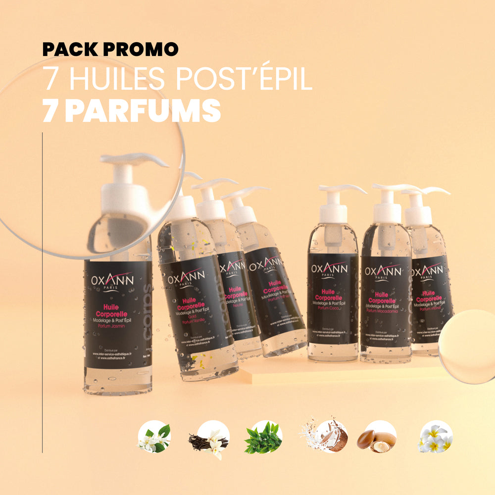Pack 7 huiles