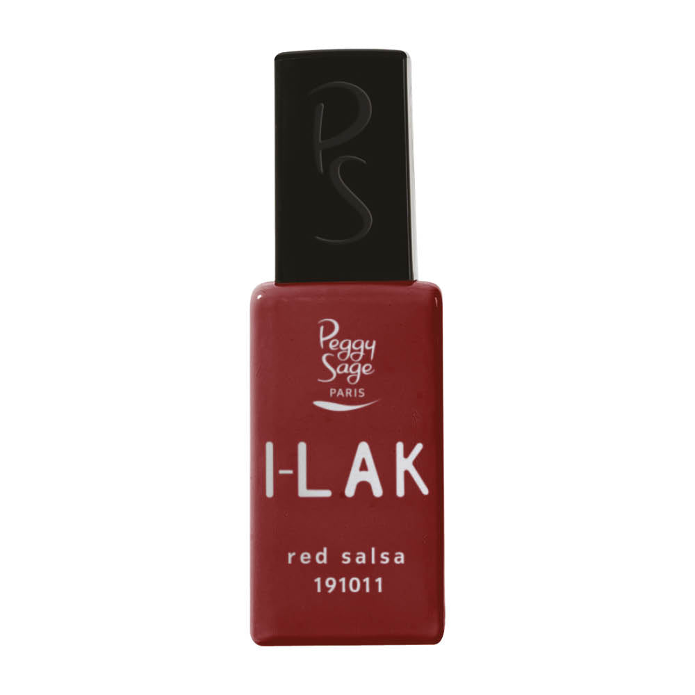 Soak Off Gel Polish - I-LAK Red salsa
