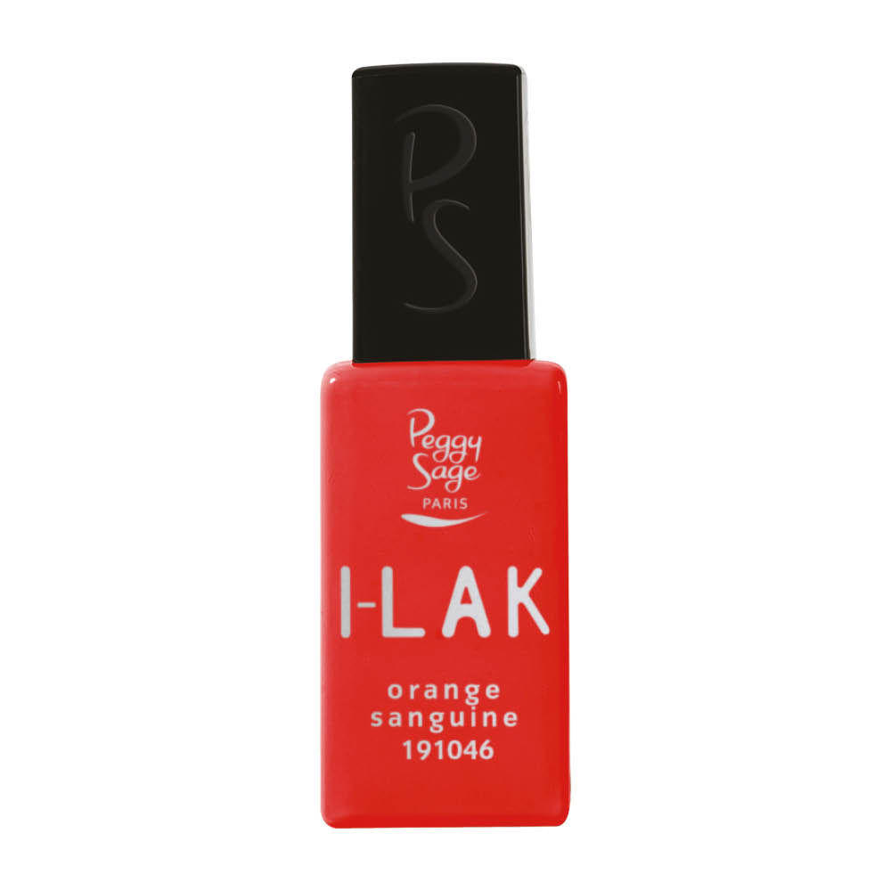 Soak Off Gel Polish - I-LAK Orange sanguine