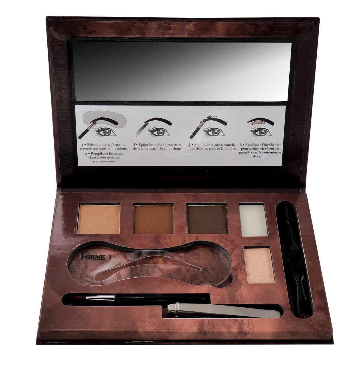Kit de sourcils Perfect Eyebrows Paris AX