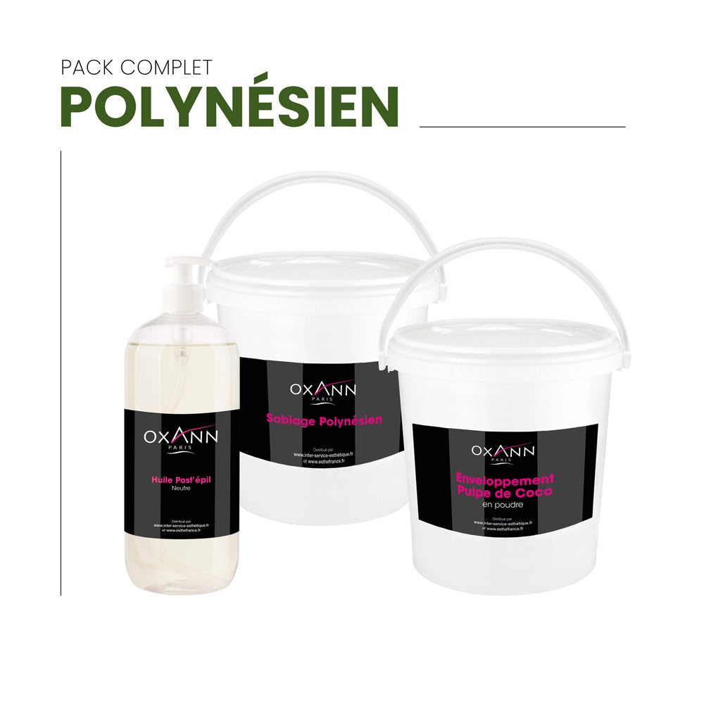Pack soin complet polynésien