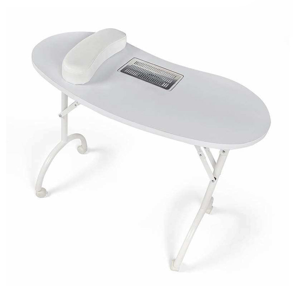 Table manucure pliante avec aspirateur