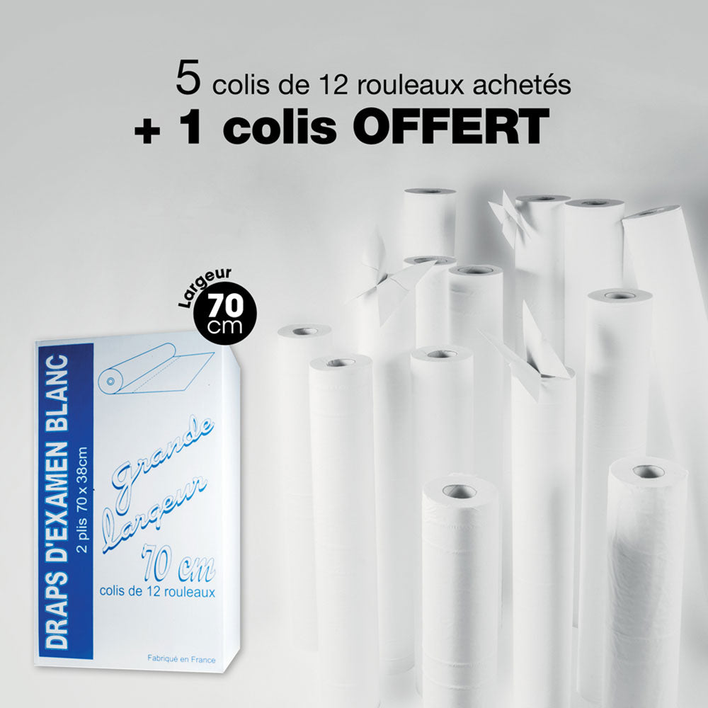 Draps d'examen classique 70cm