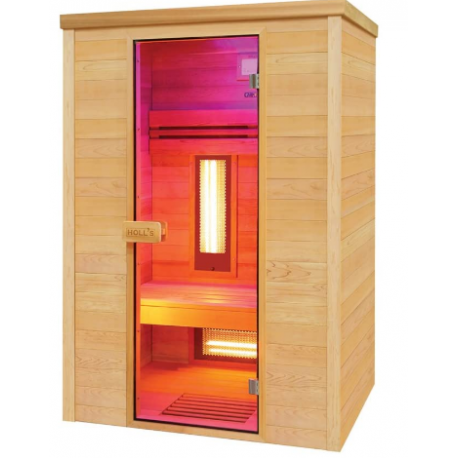 Cabine infrarouge multiwave 2 places