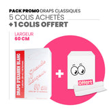 Draps d'examens classiques + 1 colis OFFERT