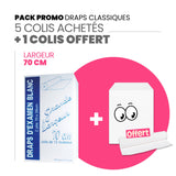 Draps d'examens classiques + 1 colis OFFERT