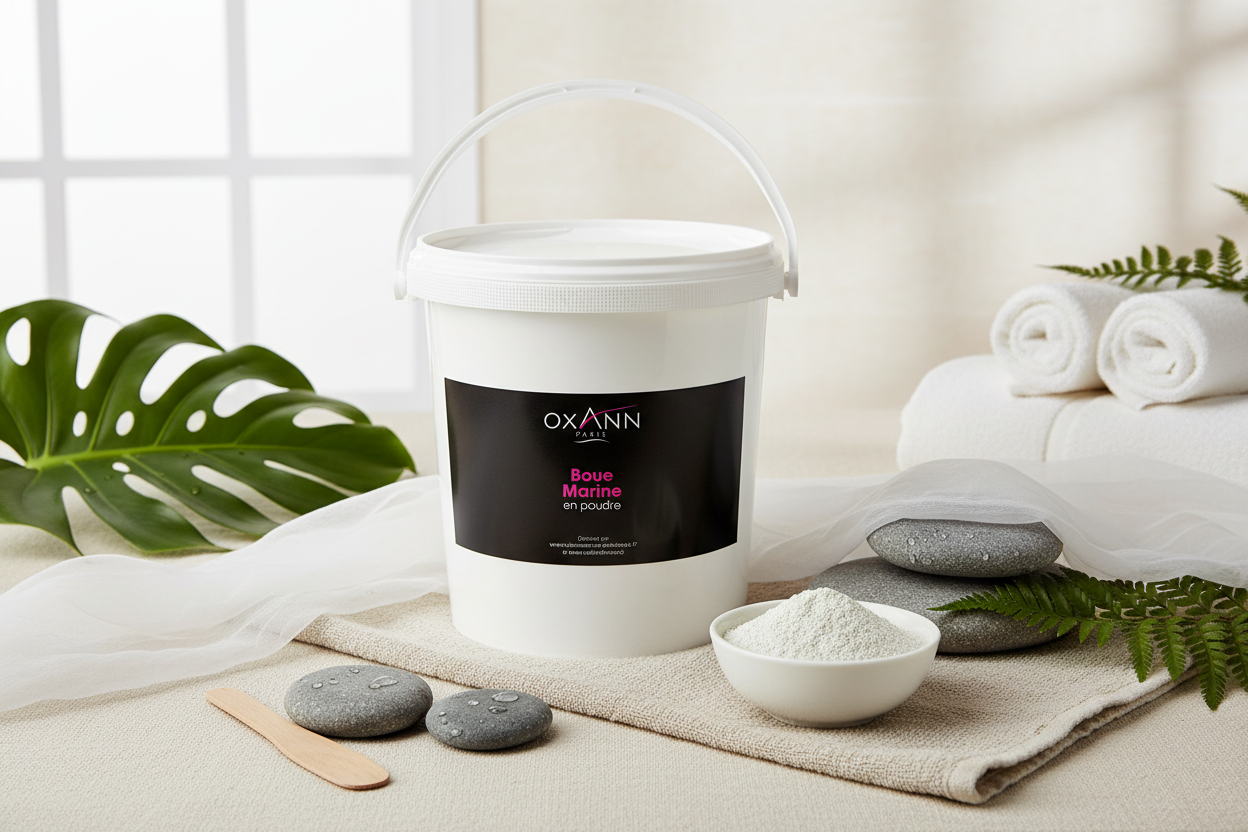 Enveloppement à la boue marine en poudre