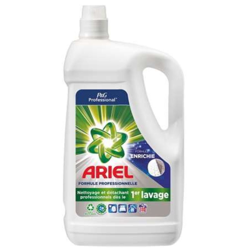 LESSIVE LIQUIDE ARIEL 110 DOSES P&G PROFESSIONAL