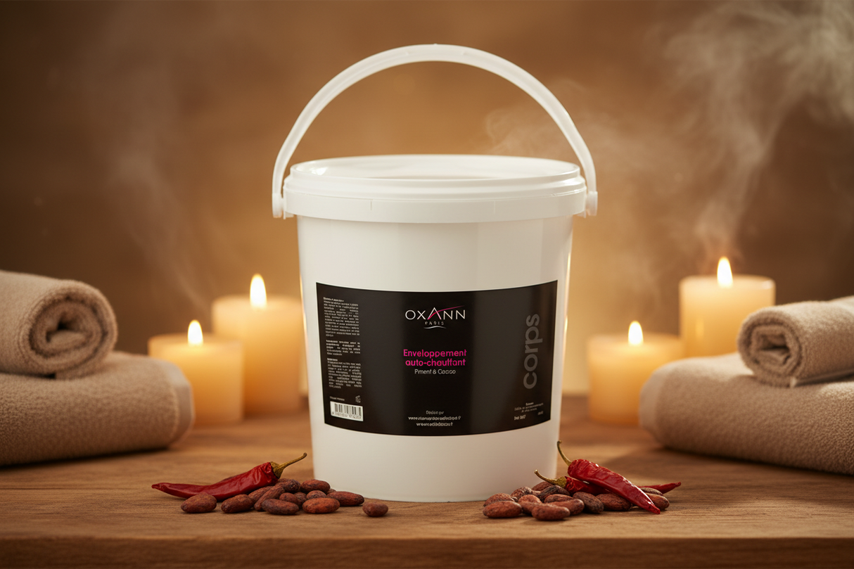 Enveloppement auto-chauffant piment cacao