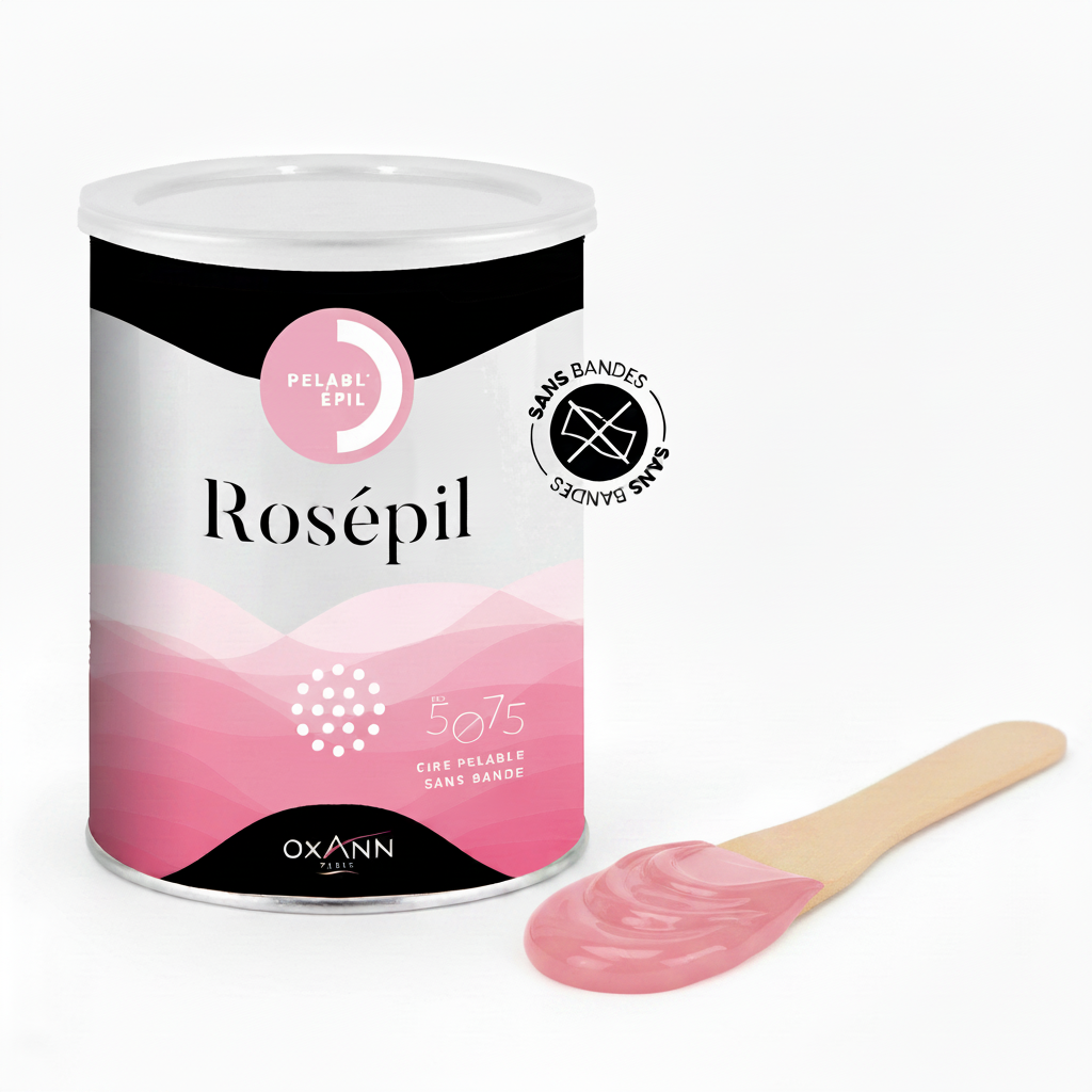 Cire rose pelable sans bandes - pot 800ml