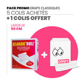 Draps d'examens classiques + 1 colis OFFERT
