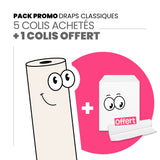 Draps d'examens classiques + 1 colis OFFERT
