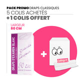 Draps d'examens classiques + 1 colis OFFERT