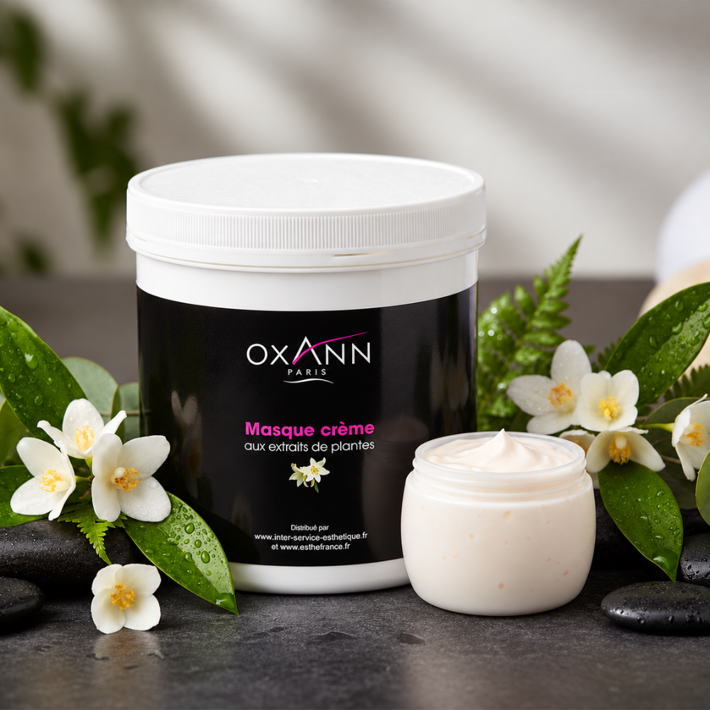 Masque crème extraits de plantes