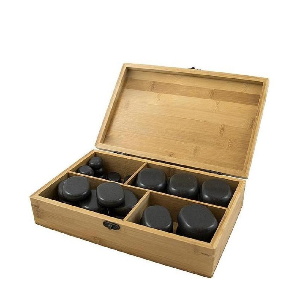 Coffret de 36 pierres de massage