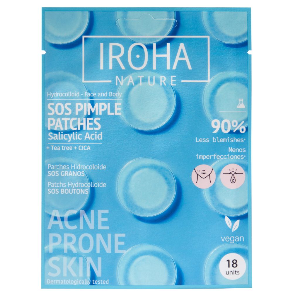 PATCHS SOS BOUTONS Hydrocolloïde - Visage & Corps X18