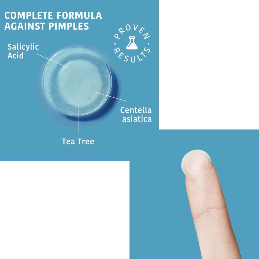 PATCHS SOS BOUTONS Hydrocolloïde - Visage & Corps X18