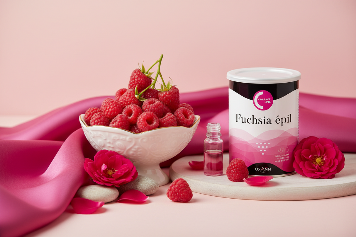 Cire Fuchsia Epil avec bandes-Pot 750 ml