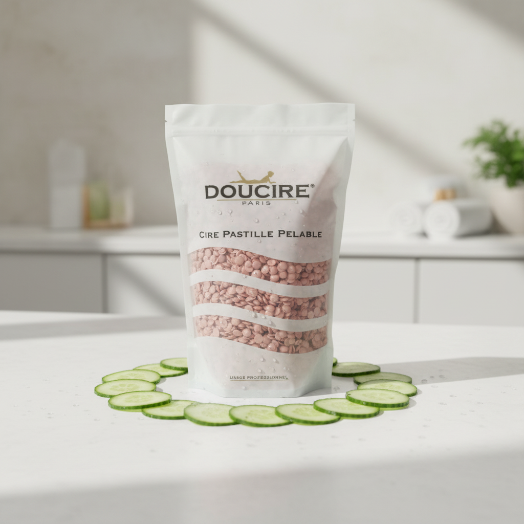 Cire pastille pelable concombre