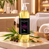 Huile végétale bambou, ginseng, guarana - 500 ml