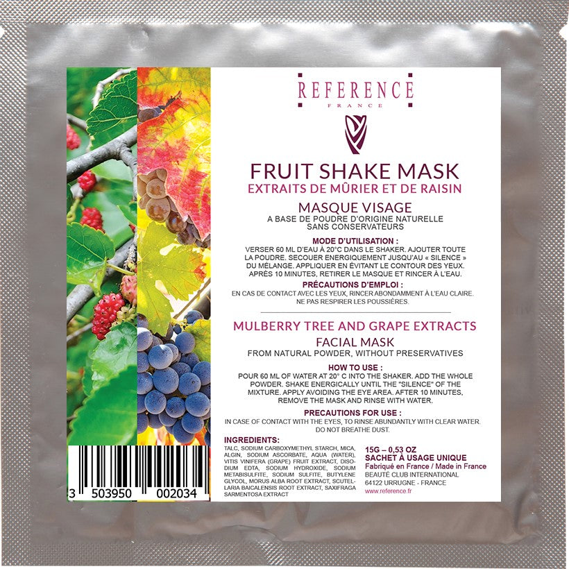 Masque shaker tutti frutti